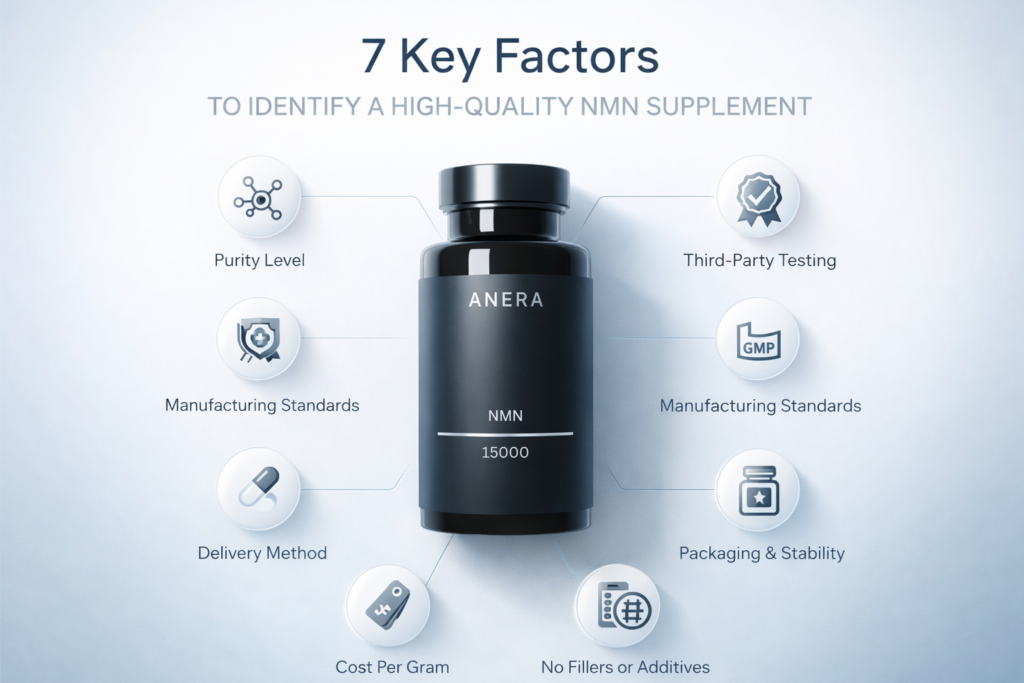 7 Key Factors to Identify a High-Quality NMN Supplement